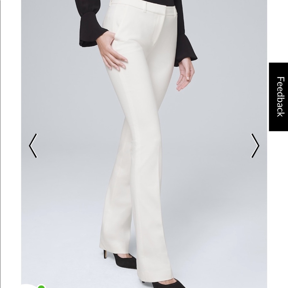 white house black market bootcut pants